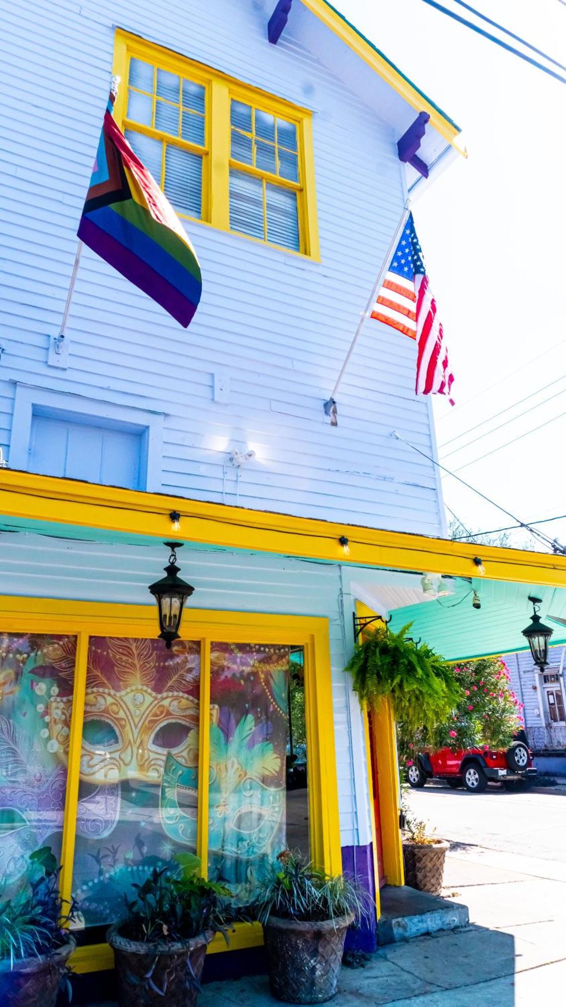 Historic Mardi Gras Inn นิวออร์ลีนส์ ภายนอก รูปภาพ